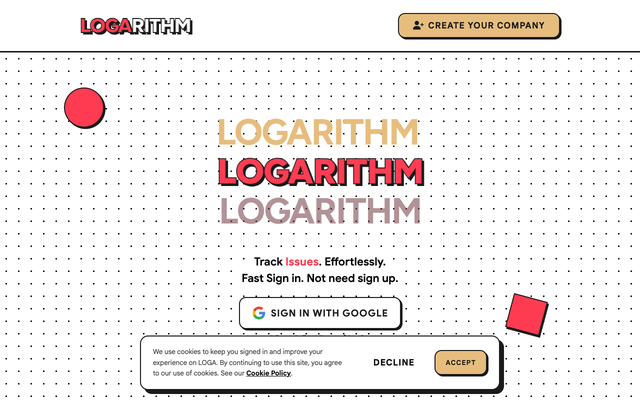 ภาพหน้าเว็บ LOGA