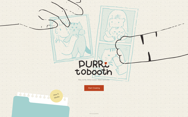ภาพหน้าเว็บ Purrtobooth