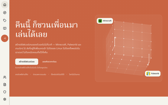 ภาพหน้าเว็บ uniz.host
