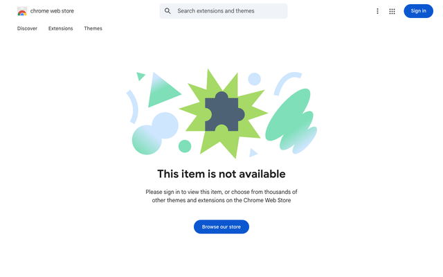 ภาพหน้าเว็บ chromewebstore.google.com