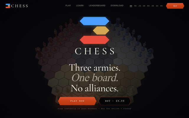 ภาพหน้าเว็บ 3Chess