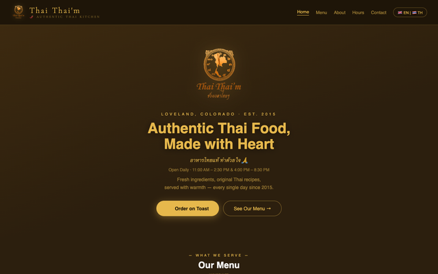 ภาพหน้าเว็บ Thai Thai'm