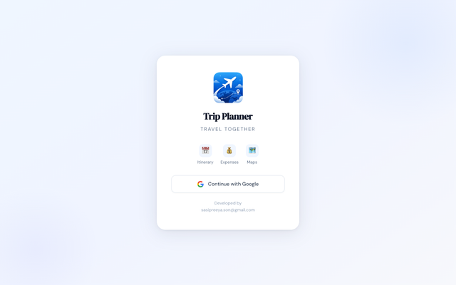 ภาพหน้าเว็บ TripPlanner