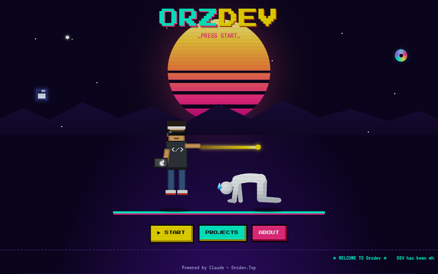 ภาพหน้าเว็บ orzdev